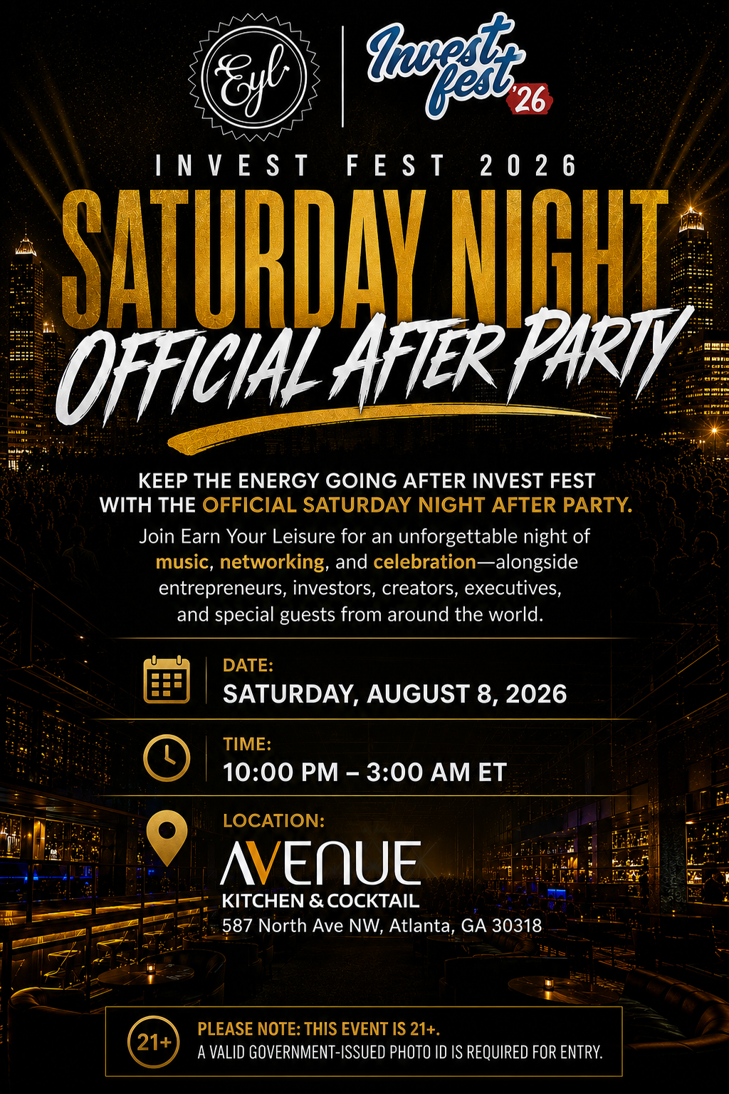Official After Party flyer